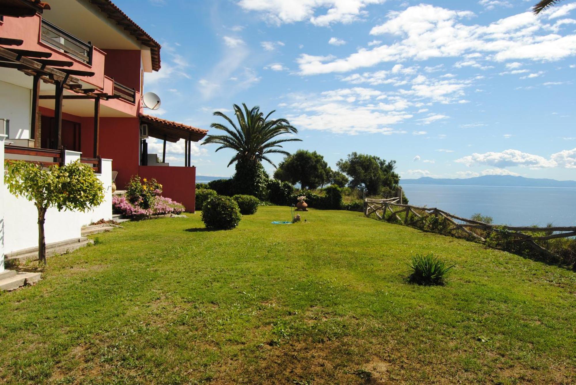 Marianna Sea View Afitos Apartamento Exterior foto