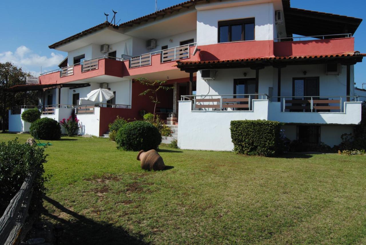 Marianna Sea View Afitos Apartamento Exterior foto